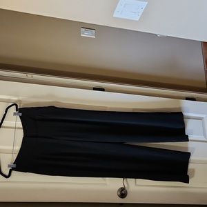 Cece black wide leg high waisted pants sz 10